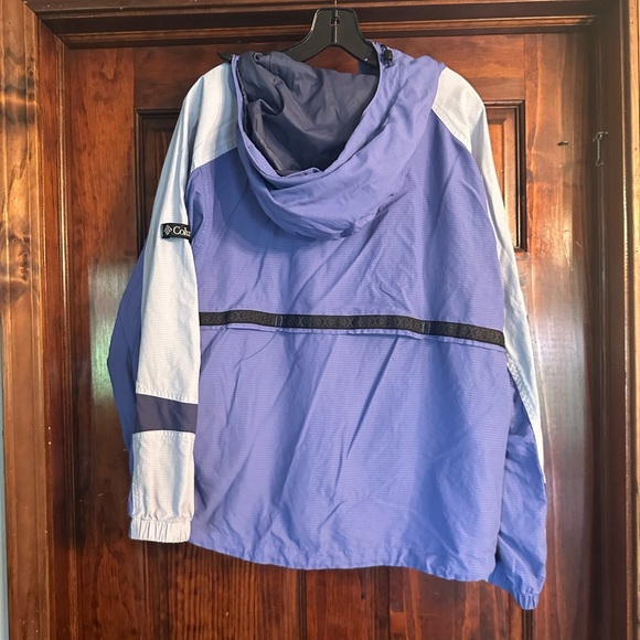 Vintage Columbia Purple and Gray Pullover Jacket - Picture 4 of 4